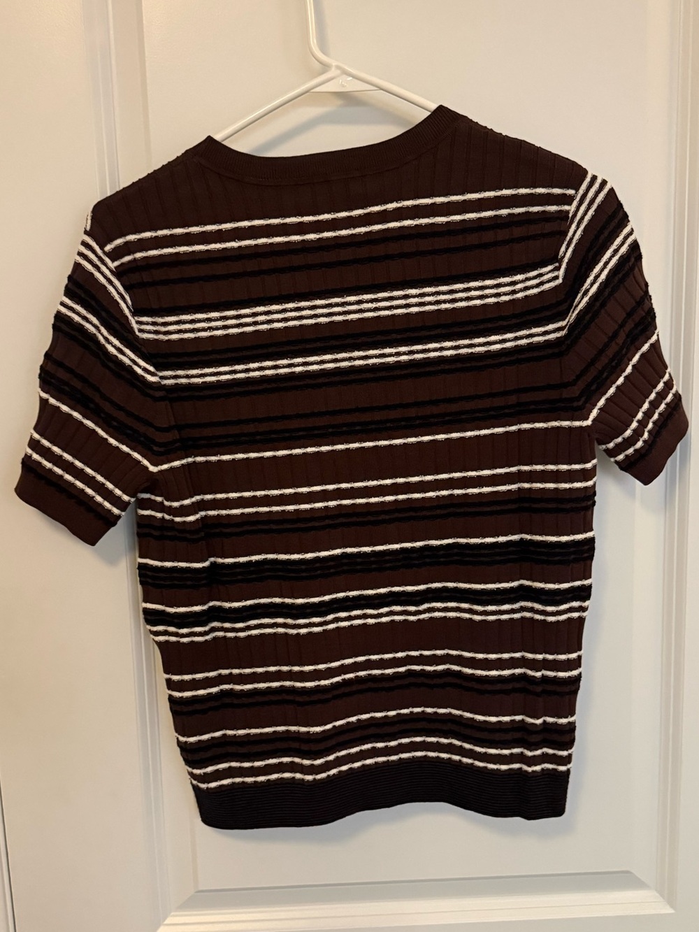 rag & bone Karina Striped Top Size L - Picture 3 of 3